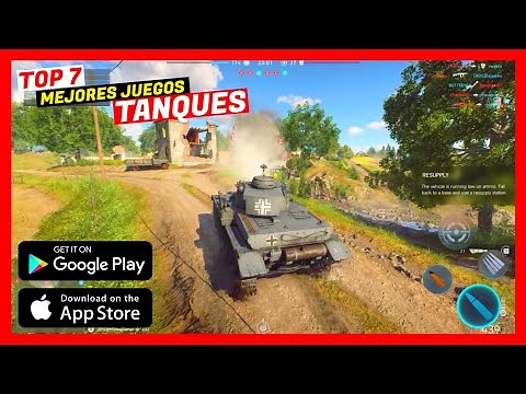 🔴 Top 7 Mejores Juegos De TANQUES DE GUERRA Para Android & iOS 2023✅