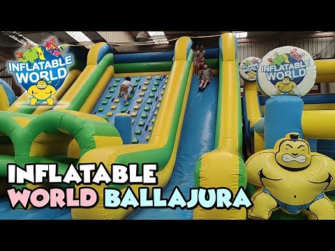 INFLATABLE WORLD BALLAJURA | Biggest Indoor Inflatable Playgrounds in Australia