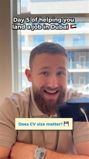 Zachary Beckett on Instagram: "Resumes above 1mb in size get automatically rejected in the GCC ⚠️ (especially when you’re applying to larger organisations & multi national companies). This means that even if you’re a 100% fit for role you’ve applied to, your application won’t be reviewed. This is because: - organisations won’t store huge files - large files can indicate a cyber risk - CVs should simply not be this large So if you’ve been applying for 100s of jobs with no interviews, this could b