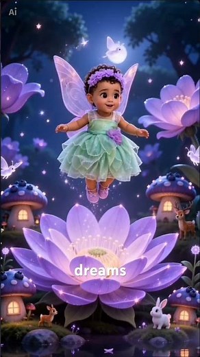 Baby Fairy Dreams ✨ Magical Singing Fairy in the Enchanted Sky
