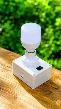 I Turned a Broken 220V LED Bulb Into a Rechargeable Emergency Light