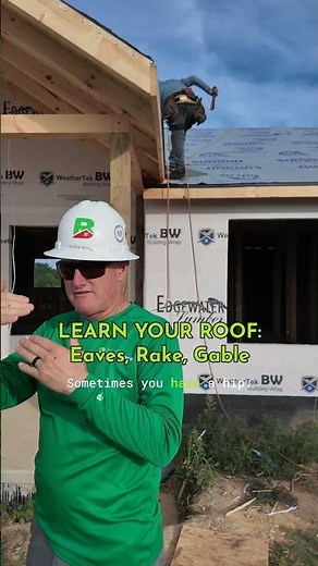 "Learn Your Roof" Part 1: Eaves, Rakes, Gable #roofingcontractor #roofingtips #roofinginnovation