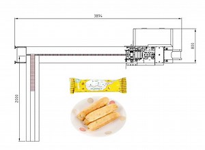 [Hot Item] Chocolate Flow Packaging Automatic Flow Wrapping Machine