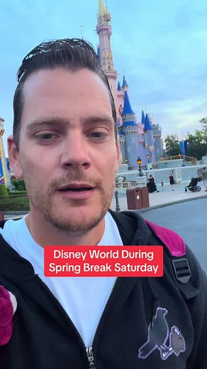 Unexpectedly Quiet Day at Magic Kingdom During Spring Break