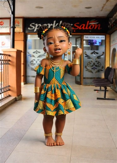 Chilling at Sparkles Salon in Uganda