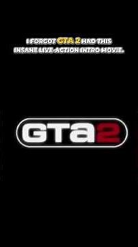 GTA 2 had this insane live-action intro movie.