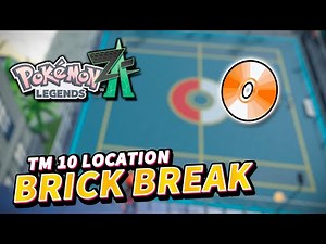 Pokemon Legends Z-A How to get BRICK BREAK TM (TM10 Brick Break Location)