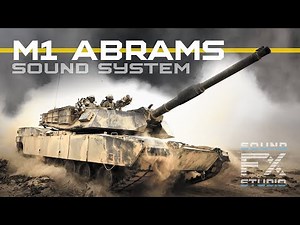 M1 Abrams Sound System Demonstration for Unreal Engine (Tank I)