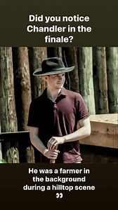 Chandler Riggs was in #TheWalkingDead finale - did you manage to spot him? 👀 | I Love The Walking Dead
