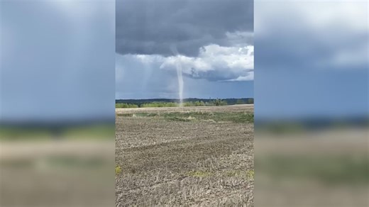 Rare tornado recorded in B.C.'s Interior