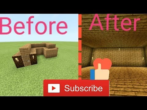 Outside Small Inside Big | Minecraft Bedrock Tutorial