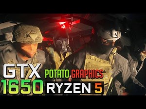 Warzone Potato Graphics | GTX 1650 | Asus TUF Gaming FX505DT | Benchmark Gameplay