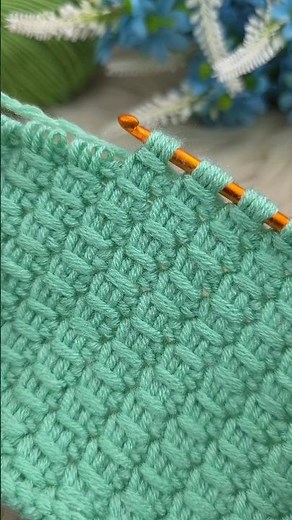 Wow ** amazing !! very easy tunisian crochet baby blanket pattern #crochet #knitting #tunisian