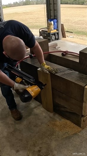 32K views · 138 reactions | DIY Log Sawhorse Build | The Kelley's country life | Facebook