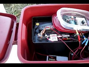 solar aquaponics setup