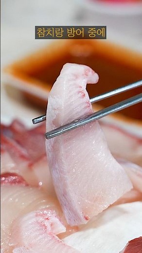 방어회가 참치회를 대체할 수 있을까?