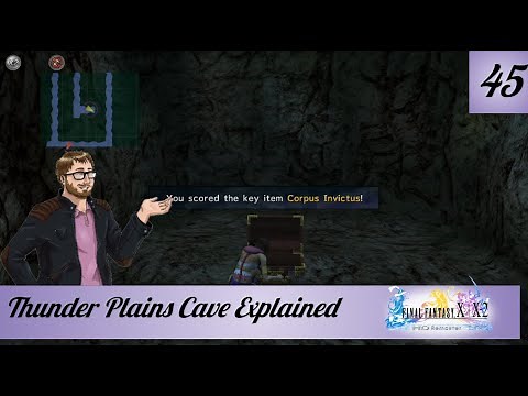 Thunder Plains Secret Cave Explained - FFX2- 100% Guide - P45