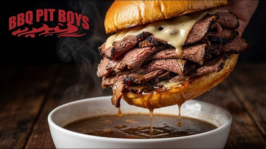 This beef dip sandwich is straight-up filthy