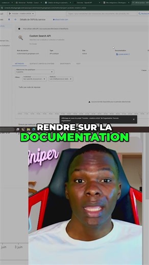 Créez une API de Recherche Google personnalisée en 5 minutes ! #shorts