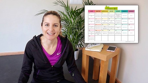 CALENDARIO de Abril 😍 con nuevas rutinas 👏🏻👏🏻 Descárgalo 📅 aqui 👉🏻 www.sientetejoven.com | Siéntete Joven