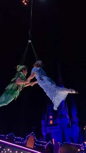 Peter Pan and Wendy Darling now FLY in Disney Starlight: Dream the Night Away #disney #starlight