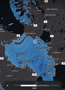 17K views · 41 reactions | Do you trust the radar? Check out how it shows the snow squalls moving out of our area slowly in the next 2 hours. ~ McCully | Rock 95 | Facebook