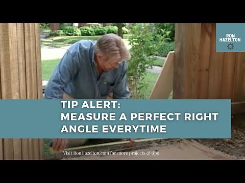 How to Layout a Perfect Rectangle for Deck or Patio