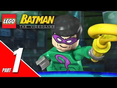 Lego Batman: The Videogame Walkthrough | Villain Episode 1: The Riddler Makes a Withdrawal