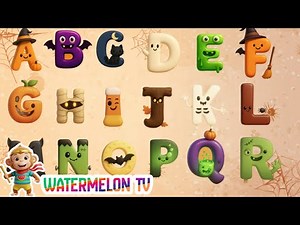 Learn Your ABCs with Halloween Monsters | Kids' Alphabet Song