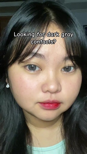 Dark Gray Contacts - Try Wooeye Lenses!