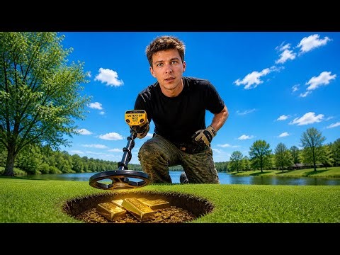 HLEDÁME POKLADY S DETEKTOREM! 🤣