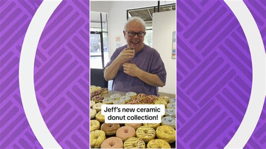 Pastry chef's ceramic donuts go viral, sell out in minutes