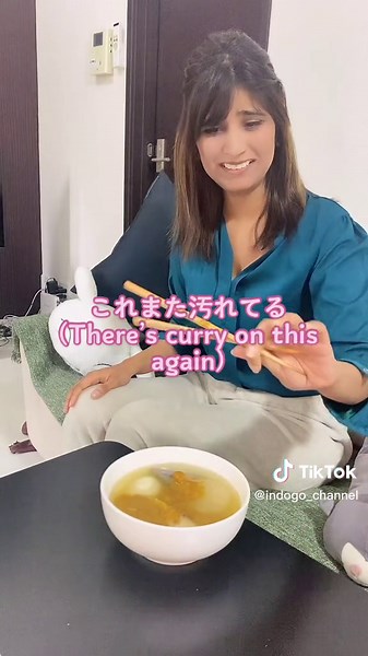 カレーとおでんの意外な組み合わせ！#インド人彼女 #国際カップル