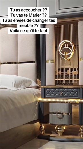 #meuble #luxedecor #niameyniger🇳🇪💃🏻🔥 #chambreacoucher #lit