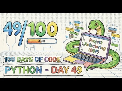 100 Days of Python – Day 49: Refactoring Project into OOPS (Real Project)