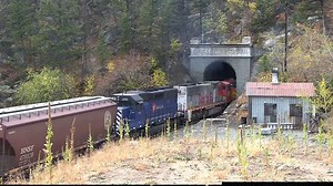 Entering the East Portal of Mullan Tunnel | Railfan Depot