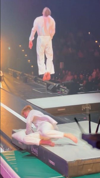 Pyjamas party at URBANATIX 2024😴😴 #flips #tumbling #airtrack #shortsfeed #shorts