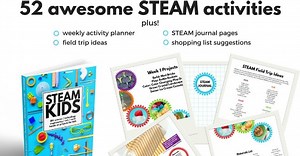 STEAM Kids - 50+ STEAM Activities Featuring Science, Technology, Engineering, Art, and Math | Inspiration Laboratories