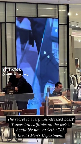 Discover Tateossian Cufflinks at Seibu TRX