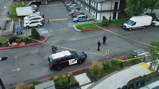Police: Confrontation led up to shooting outside Fife motel that injured 2