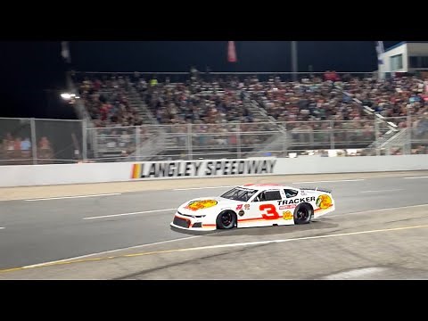 Dale Jr Makes Langley Speedway Debut in Hampton Heat