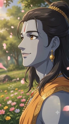 Lord Ram & Sita's Beautiful Forest Love Story ❤️ | Peaceful Anime Animation | 4K