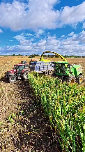Michael Operating the John Deere 9900i Forage Harvester