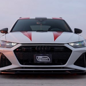 Able to do 0-100kmh in 2.7 secs, this one-of-a-kind Audi really packs a punch! 🚘🔥 Auditography - Unique Audi photography | UNILAD Tech