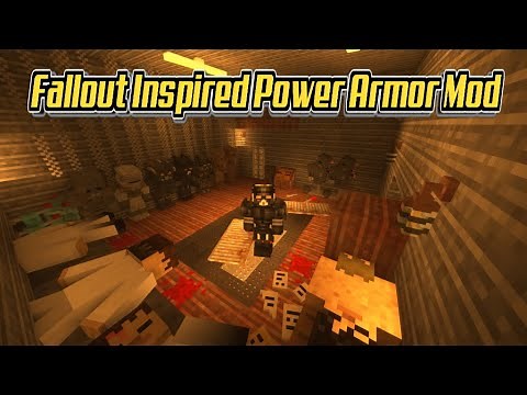 Minecraft 1.16.5 - Fallout Inspired Power Armor Mod