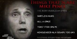 Sweet dreams, Mike Pence. | Late Night with Seth Meyers