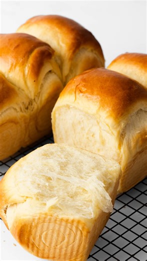 52K views · 35 reactions | Soft, pillowy Japanese Milk Bread.  This...