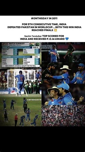 on this day in 2011 🇮🇳 🙌 #IndiaVsPakistan #WorldCup2011 #TeamIndia #BleedBlue #IndVsPak #msdhoni