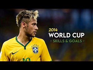 Neymar Jr World Cup 2014 Tournament Review - Amazing Dribbling Skills, Pace, Goals & Passes