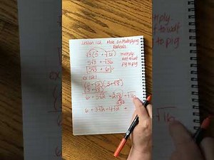 SAXON ALGEBRA 1 | LESSON 112